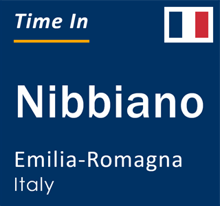 Current local time in Nibbiano, Emilia-Romagna, Italy