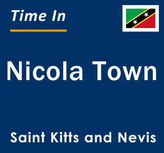 Current local time in Nicola Town, Saint Kitts and Nevis