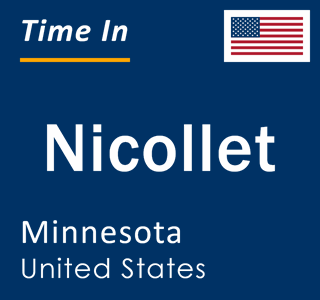 Current local time in Nicollet, Minnesota, United States