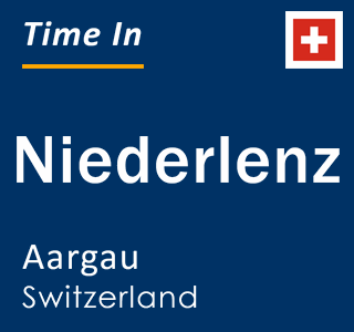 Current local time in Niederlenz, Aargau, Switzerland