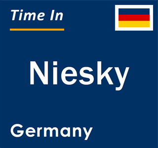 Current local time in Niesky, Germany