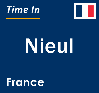 Current local time in Nieul, France