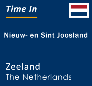 Current local time in Nieuw- en Sint Joosland, Zeeland, The Netherlands