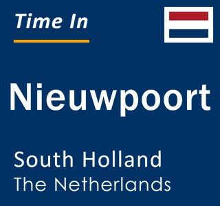 Current local time in Nieuwpoort, South Holland, The Netherlands