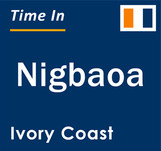 Current local time in Nigbaoa, Ivory Coast