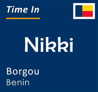 Current time in Nikki, Borgou, Benin