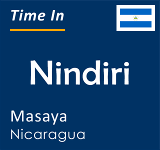 Current local time in Nindiri, Masaya, Nicaragua