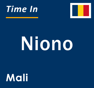 Current local time in Niono, Mali