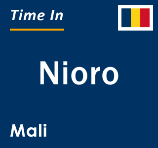 Current local time in Nioro, Mali