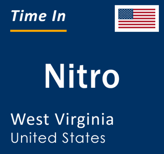Current local time in Nitro, West Virginia, United States