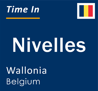 Current local time in Nivelles, Wallonia, Belgium
