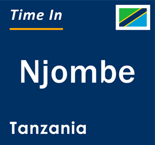 Current local time in Njombe, Tanzania