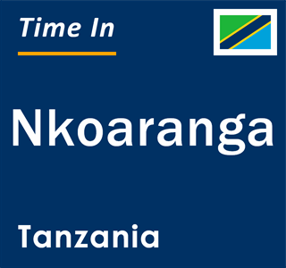 Current local time in Nkoaranga, Tanzania