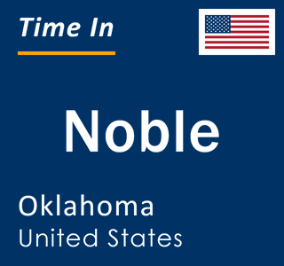 Current local time in Noble, Oklahoma, United States