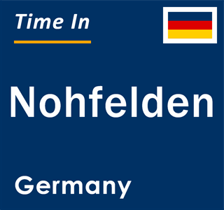 Current local time in Nohfelden, Germany