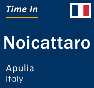 Current local time in Noicattaro, Apulia, Italy