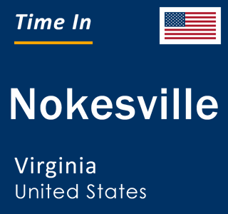 Current local time in Nokesville, Virginia, United States