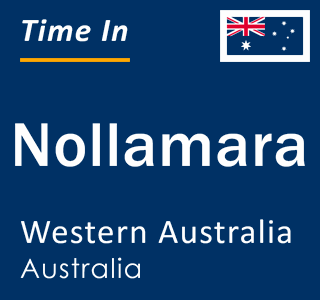 Current local time in Nollamara, Western Australia, Australia