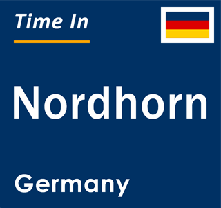 Current local time in Nordhorn, Germany