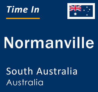 Current local time in Normanville, South Australia, Australia