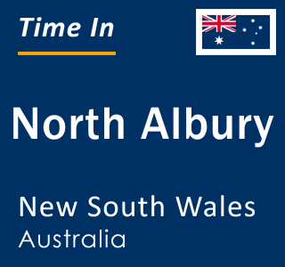 Current local time in North Albury, New South Wales, Australia