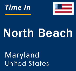 Current local time in North Beach, Maryland, United States