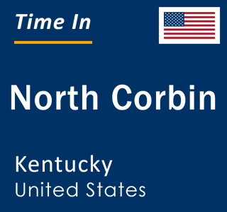 Current local time in North Corbin, Kentucky, United States