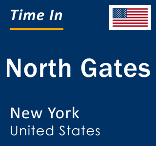 Current local time in North Gates, New York, United States