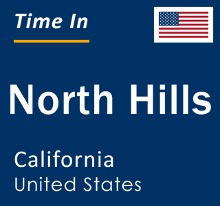 Current local time in North Hills, California, United States