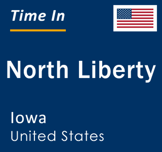 Current local time in North Liberty, Iowa, United States