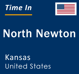 Current local time in North Newton, Kansas, United States