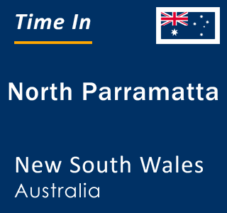 Current local time in North Parramatta, New South Wales, Australia