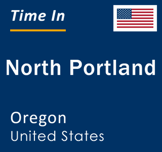 Current Time In North Portland Oregon Usa 320x300 