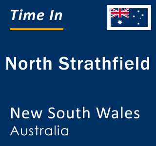 Current local time in North Strathfield, New South Wales, Australia