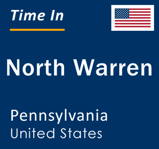 Current local time in North Warren, Pennsylvania, United States