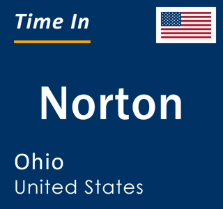 Current local time in Norton, Ohio, United States