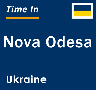 Current local time in Nova Odesa, Ukraine