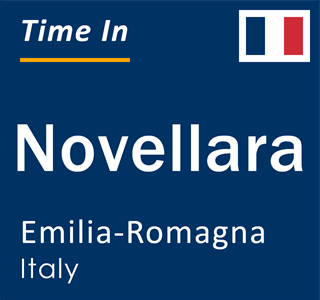 Current time in Novellara, Emilia-Romagna, Italy