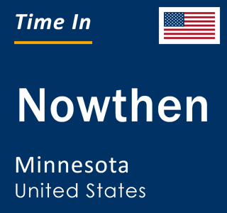 Current local time in Nowthen, Minnesota, United States