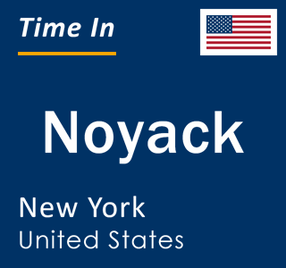 Current local time in Noyack, New York, United States