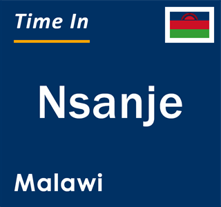 Current local time in Nsanje, Malawi