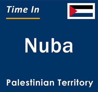 Current local time in Nuba, Palestinian Territory