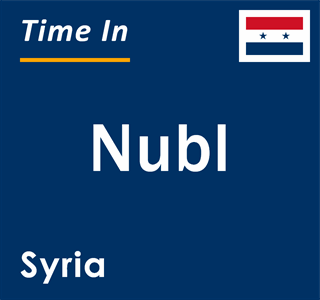 Current local time in Nubl, Syria