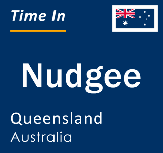 Current local time in Nudgee, Queensland, Australia