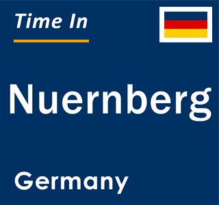 Current local time in Nuernberg, Germany