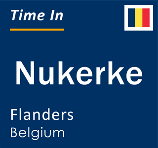 Current local time in Nukerke, Flanders, Belgium