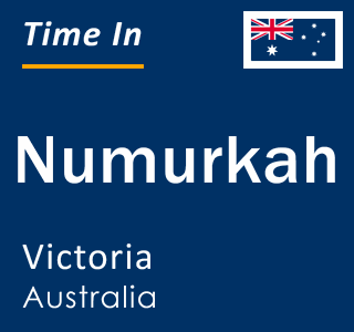 Current local time in Numurkah, Victoria, Australia