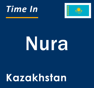 Current local time in Nura, Kazakhstan