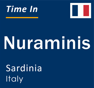 Current local time in Nuraminis, Sardinia, Italy