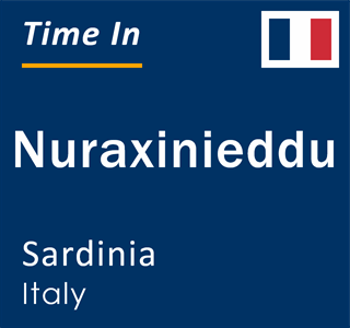 Current local time in Nuraxinieddu, Sardinia, Italy